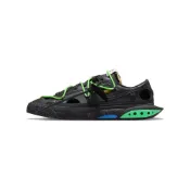 (店+)【NIKE 耐吉】DH7863-001 OFF-WHITE x Nike Blazer 77 Black and Electro Green 聯名款 解構 時尚休閒 低幫 板鞋 男女同款 黑綠 nike男鞋 男運動鞋 nike女鞋 運動鞋女 休閒鞋