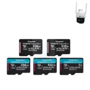 (店+)【Kingston 金士頓】適用 tp-link VIGI攝影機通用記憶卡 MicroSD 32G 64G 128G 256G 512G U1 U3