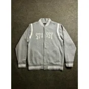 【TACKSTHGOOD】稀有老品金標紅字 Stussy棒球外套 2XL