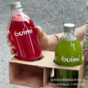 拾光藏寶閣 【冷萃神器】玻璃飲料瓶 冷萃瓶 分裝瓶 密封罐 隨行杯 耐熱玻璃瓶 加厚瓶身 鋁蓋密封 500ml/350ml 冷泡茶咖啡適用 日本質感設計