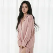台灣公司❤️開發票 性感睡衣 女生睡衣 襯衫睡衣 性感男友風 襯衫 睡衣女 春秋晨袍 長袖 絲質 居家服 可外穿 大碼