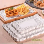 珠珠雜貨鋪💎【150入/包】耐高溫烘培紙 廚房吸油紙 披薩紙 花邊紙 墊盤紙 蛋糕紙墊 餐墊