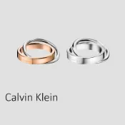 【美國代購🇺🇸】Calvin Klein 戒指 CK戒指 線圈系列 雙環交纏設計 鈦鋼戒指 男女同款 情侶款 ins風