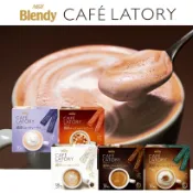 森吉百貨 日本 AGF Blendy Latory 即溶咖啡 咖啡拿鐵 焦糖瑪奇朵 卡布奇諾 奶茶 大盒包裝