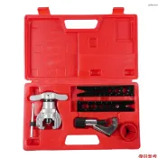 6-19mm偏心擴管器6PCS套裝 銅管擴管器脹管器套裝 包含擴孔器+6孔英制擴孔夾+6孔公制擴孔夾+倒角器+管子切管器