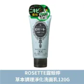 (店+)【ROSETTE】ROSETTE 露姬婷 草本調理淨化洗顏乳 120g 潔淨洗面乳 淨化洗顏