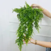 波斯草藤 85 厘米 - 用於家庭和花園裝飾的人造懸掛蕨類植物