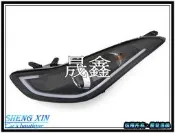 《晟鑫》全新 HYUNDAI 現代 ELANTRA R8 勾型光條 12 13 14年 黑底大燈一組 遠近魚眼 頭燈