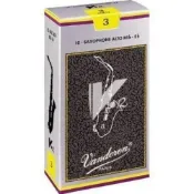 Vandoren Alto sax Reeds 簧片10片裝 中音 薩克斯風 竹片 銀盒 竹片  - 【他,在旅行】