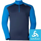 丹大戶外【Odlo】瑞士 男半門襟立領中層衣 保暖/彈性內刷毛 292372 兩色 立領｜半門襟｜中層衣