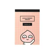 【墊腳石】(限量)(日貨)KAKAO FRIENDS 迷你造型便條紙 長方形-Apeach