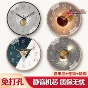 【台掛鐘錶掛牆臥石鐘簡尚鐘