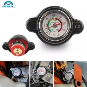 HONDA OPENMALL 1.8 Bar 高壓水箱恆溫散熱器蓋 25.6Psi 帶溫度計適用於本田摩托車 ATV K