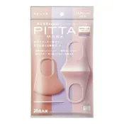 【DOKODEMO】ARAX PITTA口罩 共3色 3入