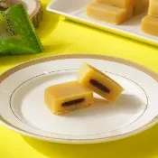 【超比食品】糕點界的馬卡龍-紅豆冰心綠豆皇10入禮盒(28g/入)_年菜 年節禮盒