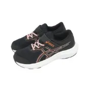 Asics 亞瑟士 慢跑鞋 Contend 9 PS 中童鞋 小朋友 黑 魔鬼氈 運動鞋 1014A338010