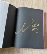 【保真】林俊傑親筆簽名原著小說《超越音符》親筆簽名書籍