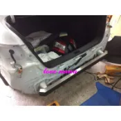 [[娜娜汽車]]日產B17 super sentra aero 仙草 專用 後保桿不銹鋼內鐵