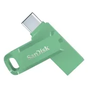 【SanDisk 晟碟】[全新版] 256 GB  Ultra Go USB3.2 TYPE-C 5年保固 草本綠(高速讀取400MB/s 雙用隨身碟)