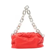 【DOKODEMO】【二手】Bottega BOTTEGA VENETA單肩包 The Chain PouchRED皮革 The Chain Pouch 女款二手