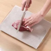 【Dagebeno荷生活】可裁切生熟食分離砧板墊 拋棄式免清洗露營野餐砧板墊(1盒+1卷補充包)