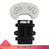 HH-1706K-2.4G 兒童電動車 2.4G 藍牙遙控和接收器控制器主板控制盒配件兒童騎乘汽車備件