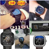 🔥機械錶🔥正品手錶🔥方型原裝男錶🔥方錶🔥高顏值🔥出行搭配精品腕錶商務全自動機械錶防水大氣方形個性錶盤真皮錶帶時尚運動手錶