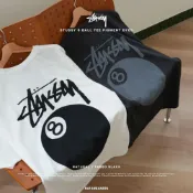 (店+)【STUSSY】STUSSY 8號球 經典款 背後大Logo 短袖 兩色 男女 短踢