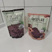 印尼 峇里島 Bali Merubali 巧克力椰子脆片 coconut chips 原味巧克粒薄餅脆片cocoflat