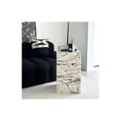 (店+)亞克力沙發邊幾 角幾 大理石茶幾 雕塑底座擺台玄關展示台床頭櫃