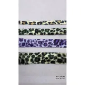 &布料共和國&~*短毛絨豹紋斜裁45度 **免燙**包邊布條 滾邊條 斜布條 出芽線滾邊條 .~超優惠3Y特價25元