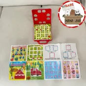 ｜🐼SHOP二手閒置出清｜巧虎 巧連智 快樂數學挑戰組遊戲書 配件齊 遊戲書