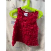 Mud Pie 美國童裝服飾品牌 夏季 花紅 造型 無袖 尺碼：2T_3T 嬰幼兒童裝童鞋 女童童裝 洋裝 連身裙