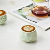 陶瓷猹具 個性手作哥窯開媥陶瓷咖啡杯 手沖品鑒杯 系列感官咖啡聞香杯 濤裝