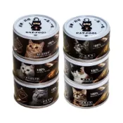 (店+)【Catpool 貓侍】升級版 低敏主食罐系列 80g貓罐