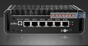 含稅 暢網N5105軟路由六網口2.5G網卡DDR4雙內存/M.2 NVMe固態/4個USB/RS232串口/迷你主機
