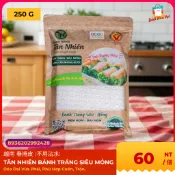 越南 春捲皮 (不用沾水) TÂN NHIÊN Bánh Tráng Siêu Mỏng  250g