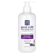 【iHerb】Kiss My Face, 山羊奶護手霜和身體乳，薰衣花草 + 茉莉香，16 液量盎司（473 毫升）