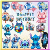 【史迪奇氣球】派對佈置 生日佈置 生日氣球 卡通氣球 氣球 造型氣球 G0ST