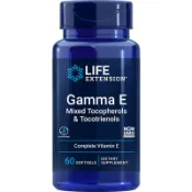 混合生育酚和生育三烯酚 維生素 E (Gamma E，60膠囊) | Life Extension 授權經銷商