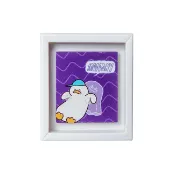 屈臣氏Watsons 【SSEBONGRAMA 躺平鴨】Duck藝術家磁鐵小畫框-MONDE BLUE款