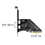 PHDK PCI-E 4.0 X1 / X4 / X8 / X16 轉 U.2 OCUlink SFF8611 & SF