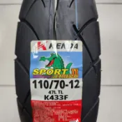 便宜輪胎王  建大鱷魚王k433F全新110-70-12機車輪胎