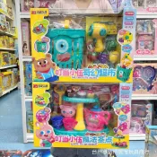 【限時搶先購入】五星兒童玩具叮噹小伍奇幻超市洗衣機智能掃描益智收銀機男女孩子益智玩具 親子互動
