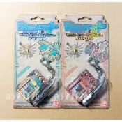 (全新現貨) 數碼寶貝 怪獸對打機 魔物獵人 20周年 聯名款 火龍色 雷狼龍色 彩色對戰機 方塊機 玩具 稀有 收藏