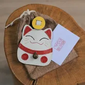 壹染指中號招財貓 | AirTag蘋果定位追蹤器保護套 | 感應門禁套