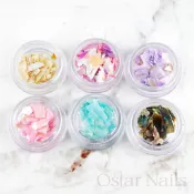 Ostar Nails 心緹 紐西蘭天然超薄鮑魚片 暢銷日系雲母片 天然礦物 美甲材料 美甲素材 暈染造型必備