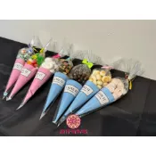 《茗點柑仔店》甜筒 巧克力球｜饅頭｜雷根｜棉花糖 古早味 宴王用品 宴王點心 傳統糕點 拜拜點心