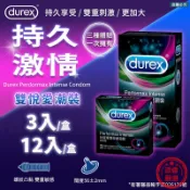 【Durex 雙悅愛潮】超薄 潤滑裝 安全套 避孕套 杜蕾斯 衛生套 durex 保險套【LD1027】