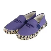 【KENZO】KENZO 帆布草編鞋(女款/薰衣草)